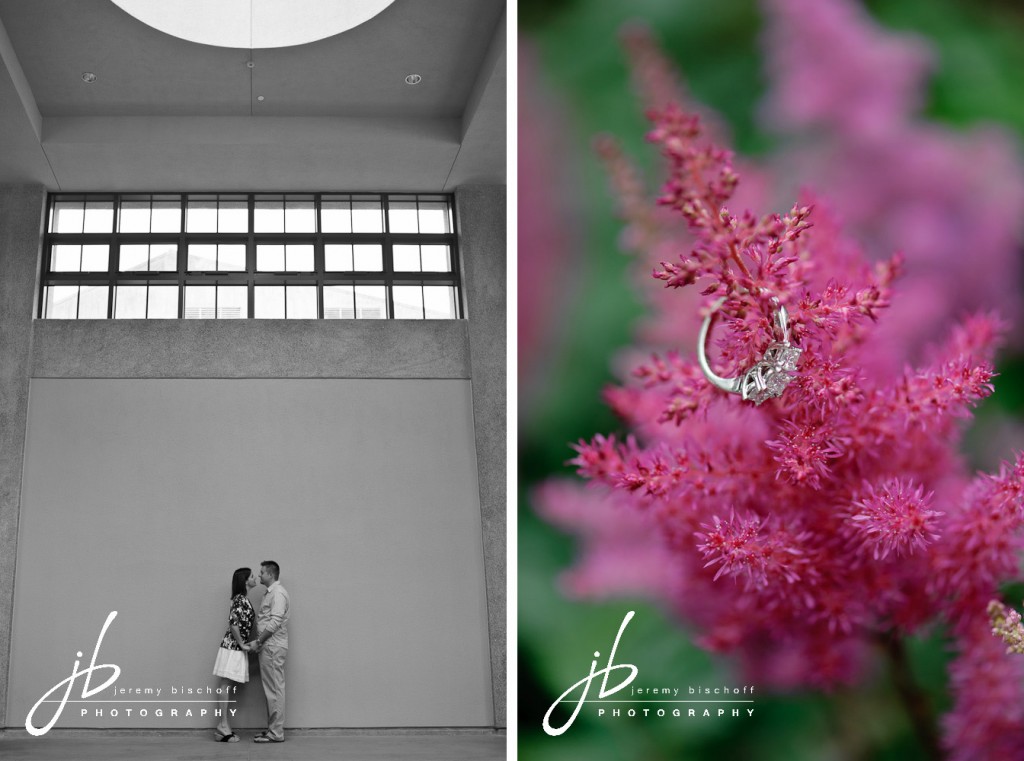 Longwood Gardens engagement by Jeremy Bischoff Photography