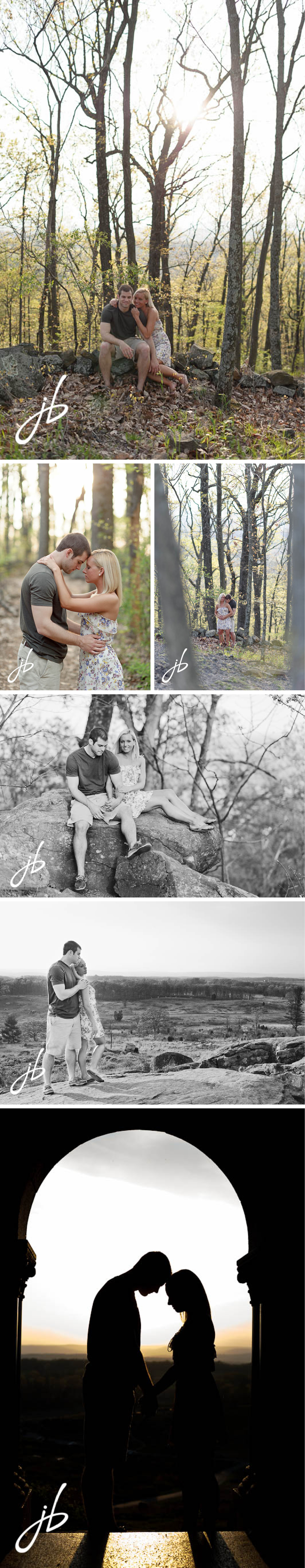 Gettysburg Engagement Photography by Jeremy Bischoff Photography