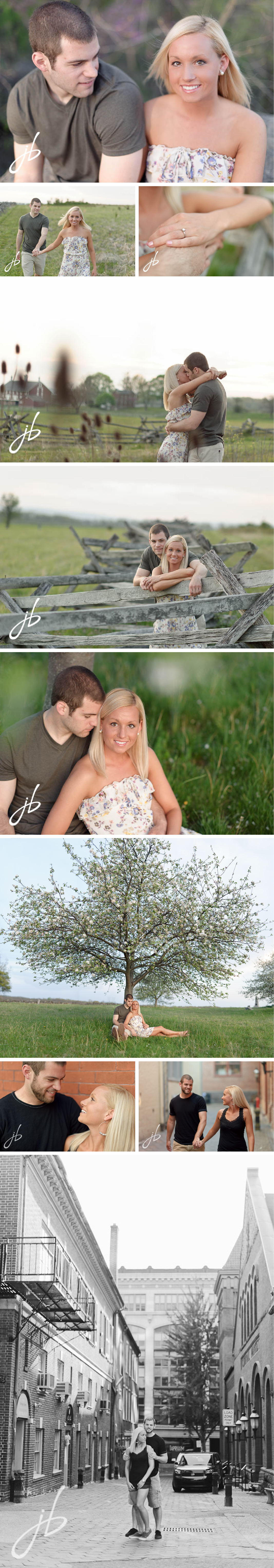 Gettysburg Engagement Photography by Jeremy Bischoff Photography
