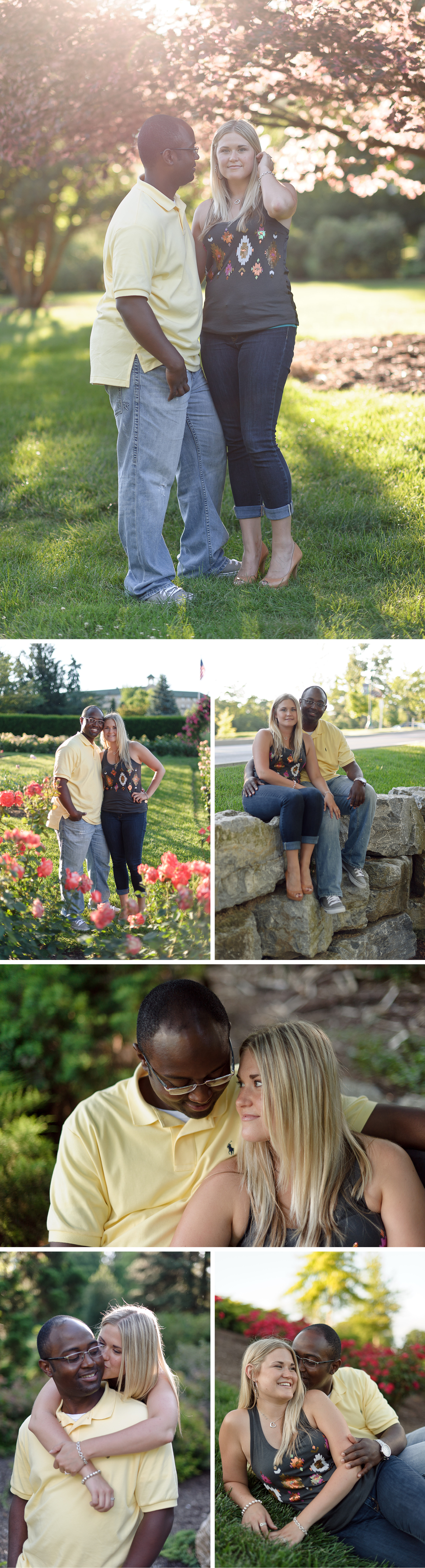 Hershey Gardens Engagement by Jeremy Bischoff Photography